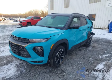 2021 Chevrolet Trailblazer Awd Rs из США, поврежденный, VIN KL79MUSL1MB056594